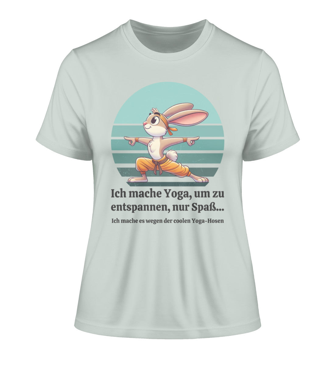 Ich mache Yoga  - Damen Premium Bio T-Shirt