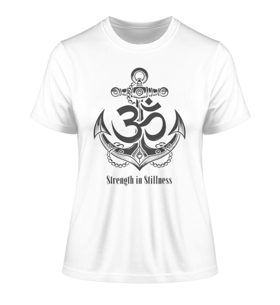 Strength in Stillness  - Damen Premium Bio T-Shirt