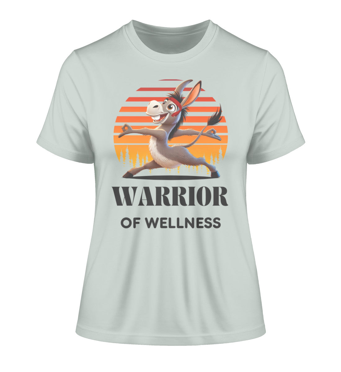 Warrior of Wellness  - Damen Premium Bio T-Shirt