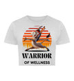 Warrior of Wellness  - Damen Organic Crop Top