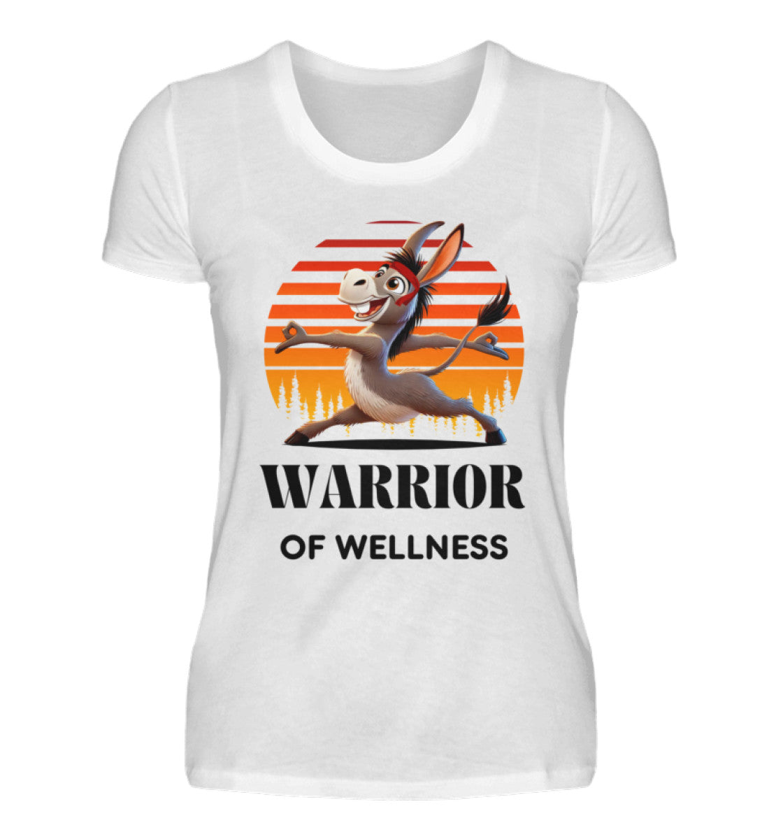 Warrior of Wellness  - Damen Premiumshirt