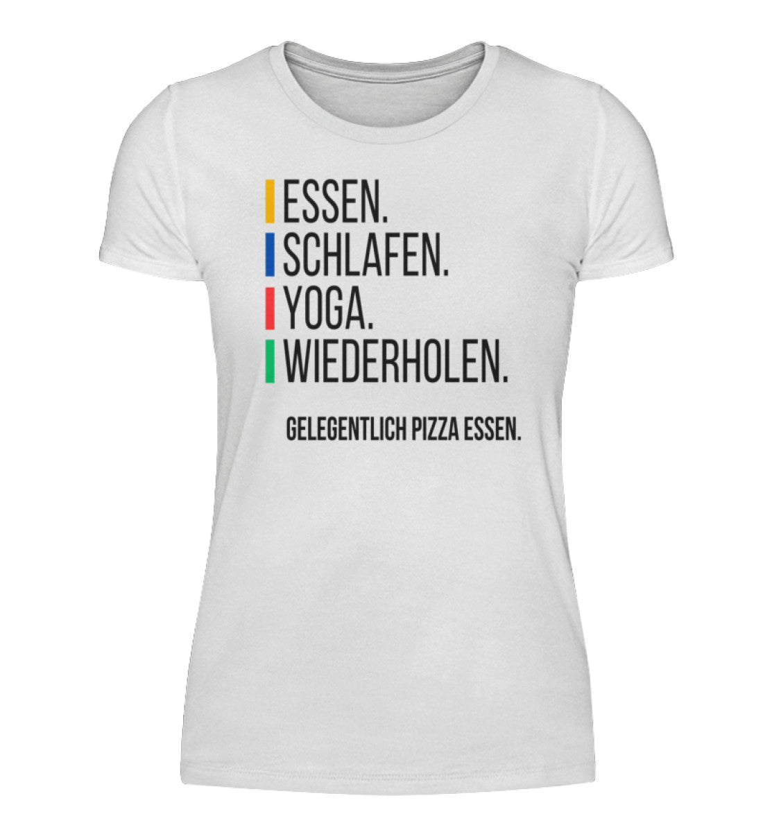 Essen.Schlafen.Yoga.  - Damenshirt