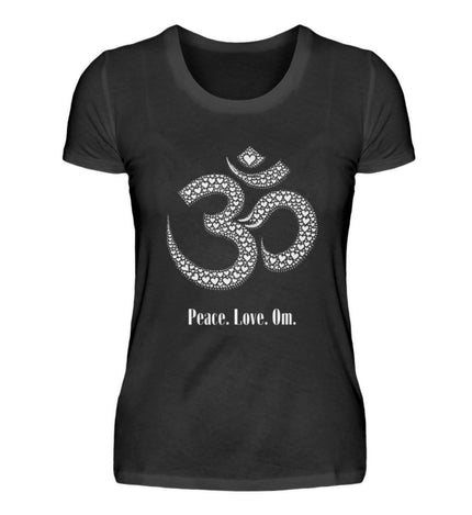 Peace.Love.Om.  - Damen Premiumshirt