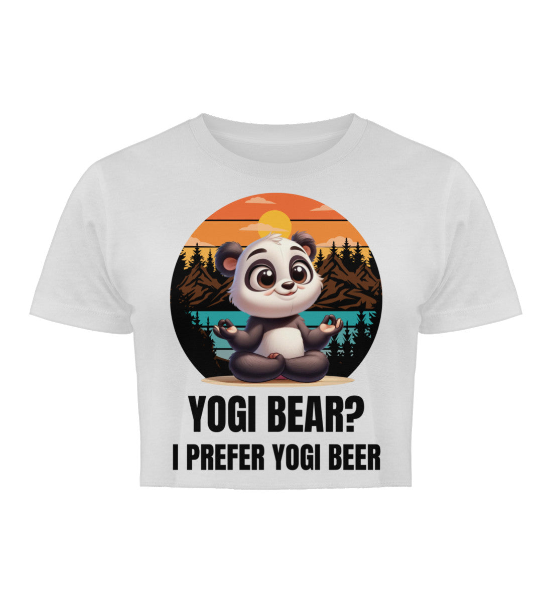 Yogi Bear?  - Damen Organic Crop Top