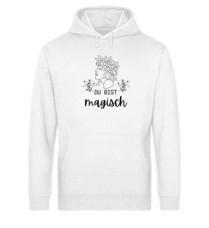 DU BIST MAGISCH  - Unisex Organic Hoodie