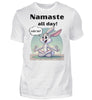 Namaste all day!  - Herren Premiumshirt