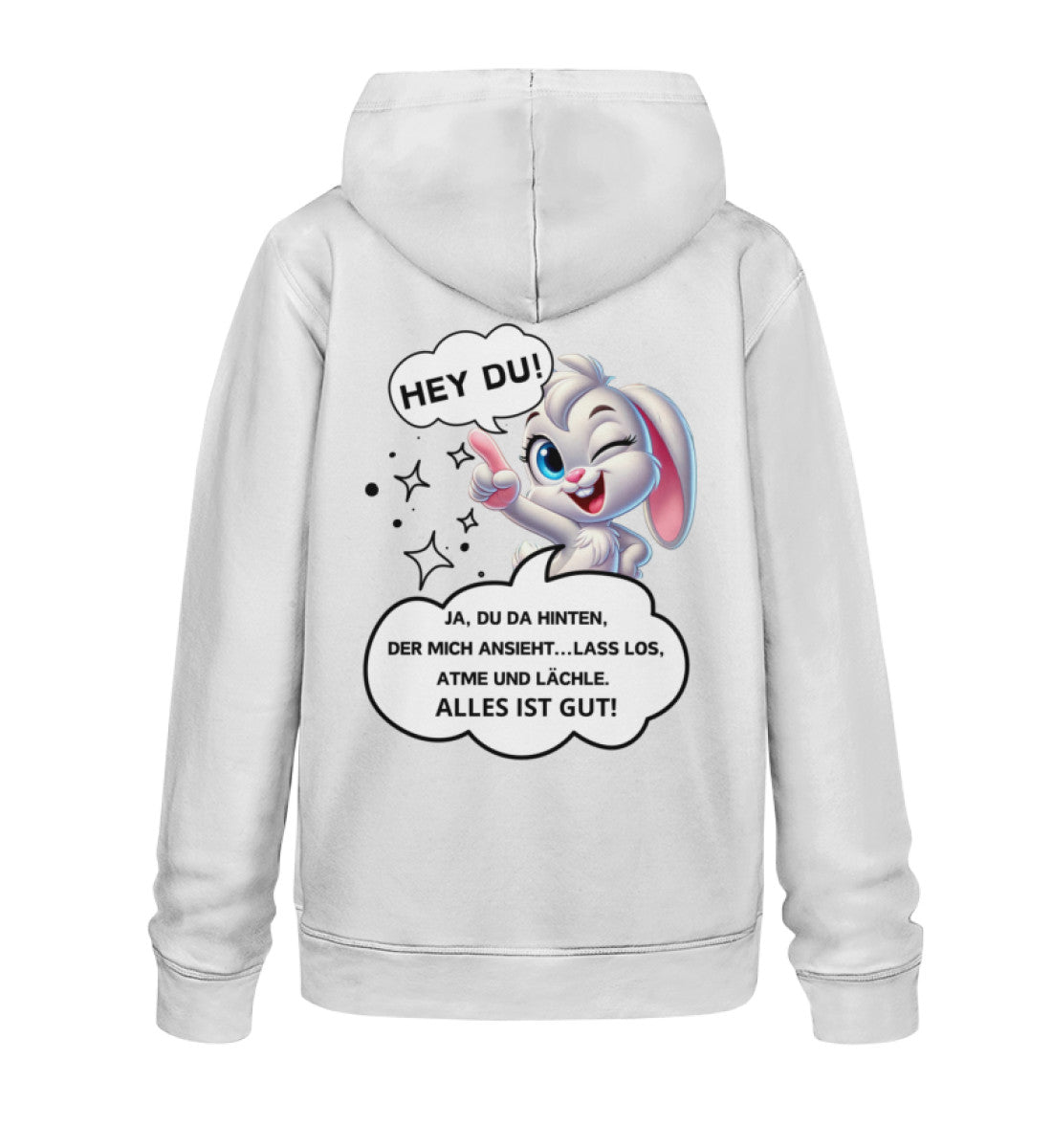 HEY DU!  - Unisex Organic Hoodie