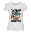 NAMASTE heute im Bett  - Damen Premiumshirt