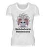 Hasleinchen in Hanumasana  - Damen Premiumshirt