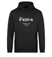 KARMA REGELT DAS SCHON  - Unisex Organic Hoodie