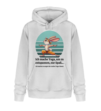 Ich mache Yoga  - Unisex Organic Hoodie