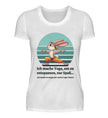 Ich mache Yoga  - Damen Premiumshirt