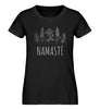 Namaste Blumen  - Damen Premium Organic Shirt