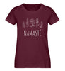 Namaste Blumen  - Damen Premium Organic Shirt