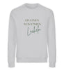 EINATMEN,LÄCHELN  - Unisex Organic Sweatshirt