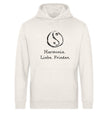 HARMONIE.LIEBE.FRIEDEN.  - Unisex Organic Hoodie