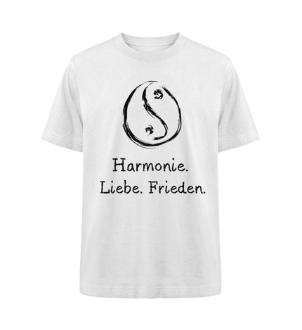 HARMONIE.LIEBE.FRIEDEN.  -  Oversized T-Shirt