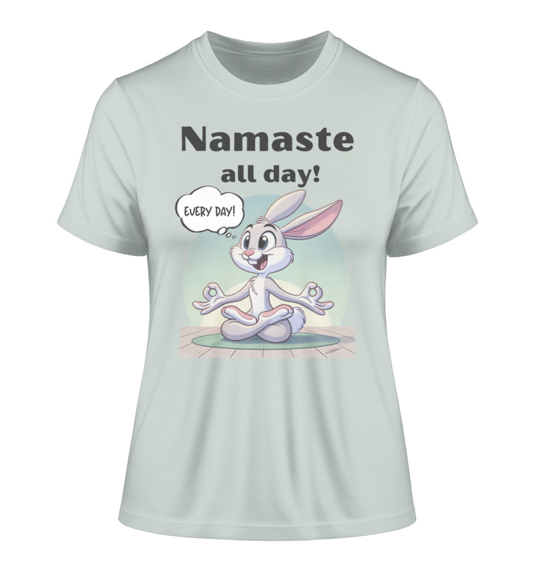 Namaste all day!  - Damen Premium Bio T-Shirt