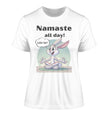 Namaste all day!  - Damen Premium Bio T-Shirt